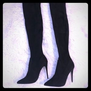 NWT black over the knee Aldo boots